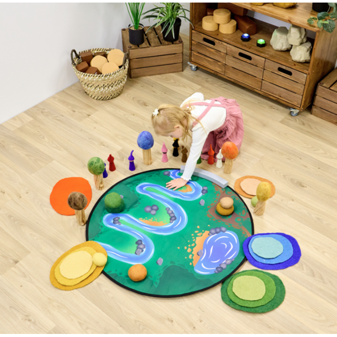 Tuff tray | Interactieve kleine wereld boslandschap