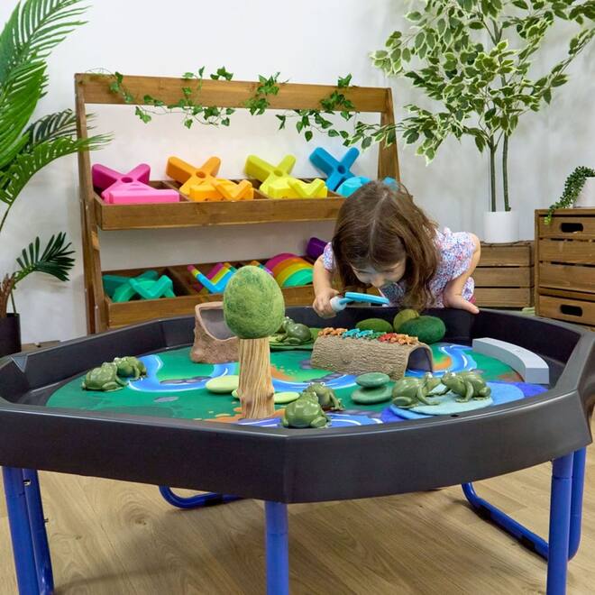 Tuff tray | Interactieve kleine wereld boslandschap