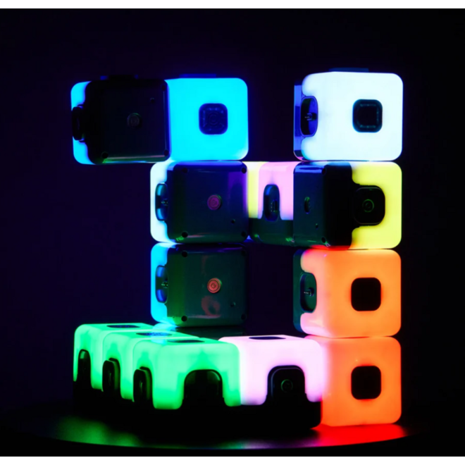 Lichtgevende kubussen, sequentie, set van 15 stuks