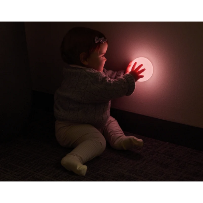 Tap & Glow lichtgevende siliconen wandlampjes, set van 6 stuks