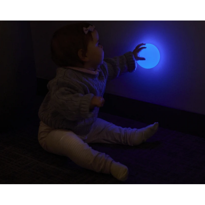 Tap & Glow lichtgevende siliconen wandlampjes, set van 6 stuks