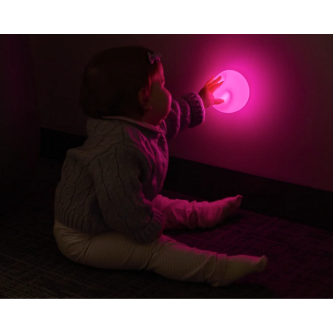 Tap & Glow lichtgevende siliconen wandlampjes, set van 6 stuks