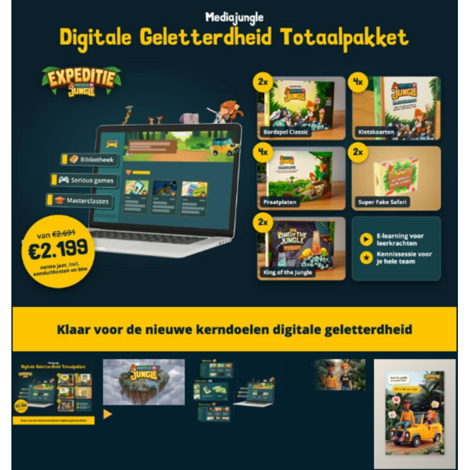 Mediajungle | Digitale Geletterdheid Totaalpakket