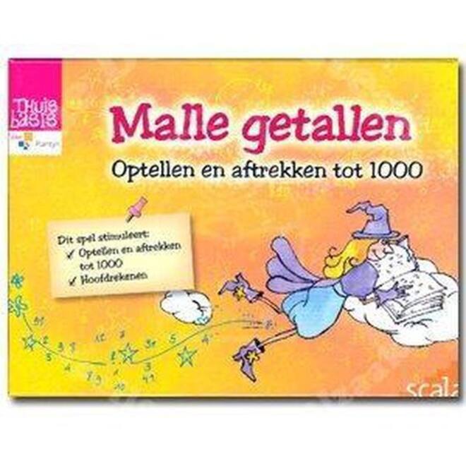 Malle getallen - optellen en aftrekken tot 1000