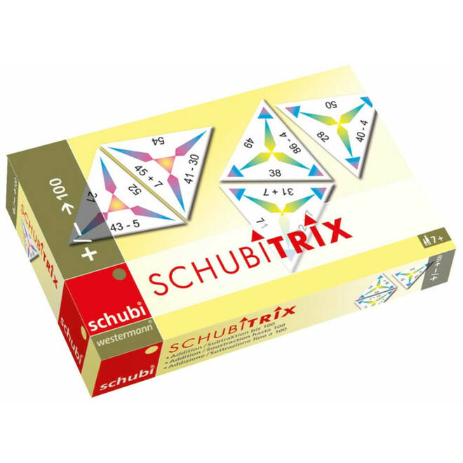 Schubitrix - optellen en aftrekken tot 100