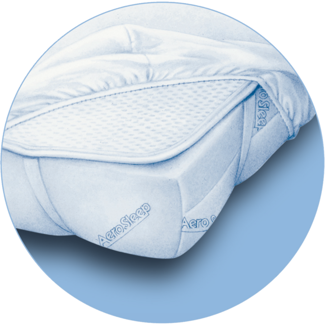 Dekmatras Aerosleep baby protect 60 x 120 cm