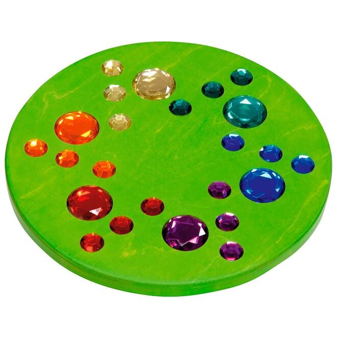 Juwelenspinner groen