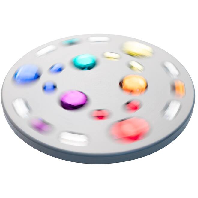 Juwelenspinner grijs