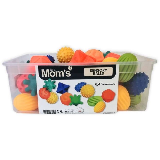 Mom's Care sensorisch speelgoed ballen set - 45 stuks - educatief