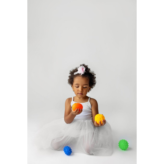 Mom's Care sensorisch speelgoed sensorische ballen set 5 stuks baby