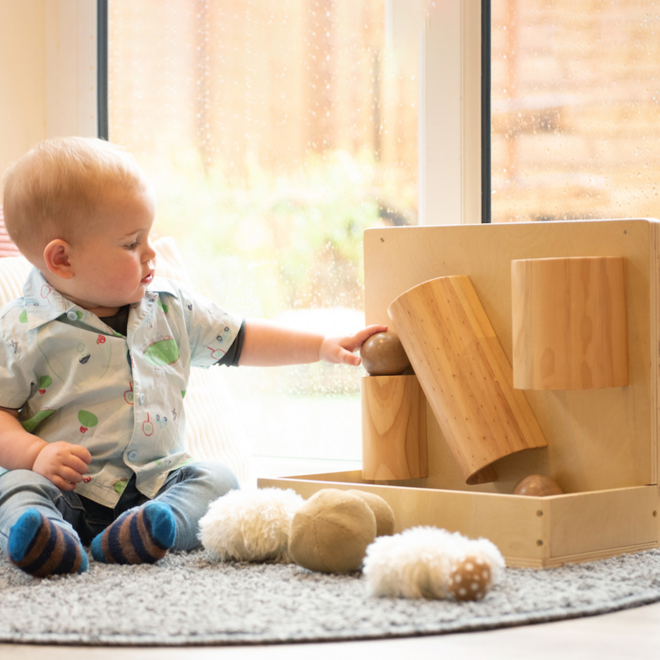 Houten Postkanaal Wand