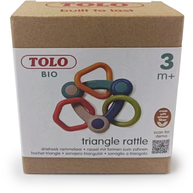 Tolo Bio Baby Rammelaar driehoek