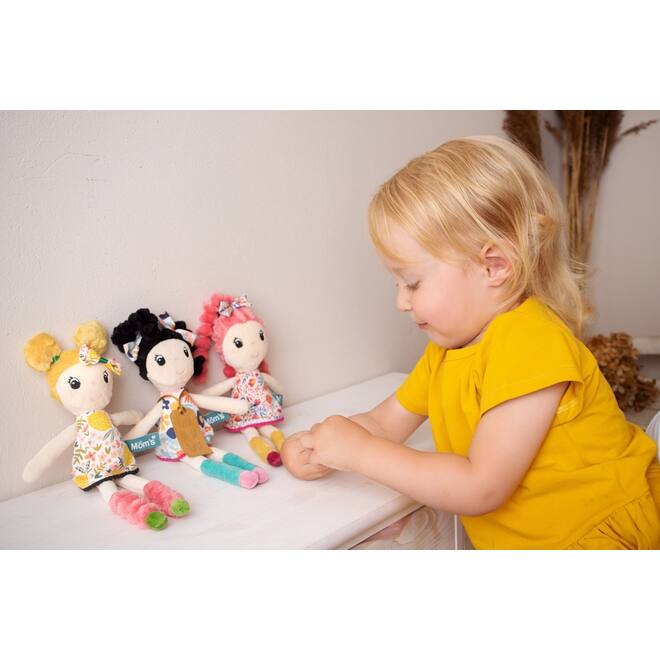 Soft baby toys - Doll Laura