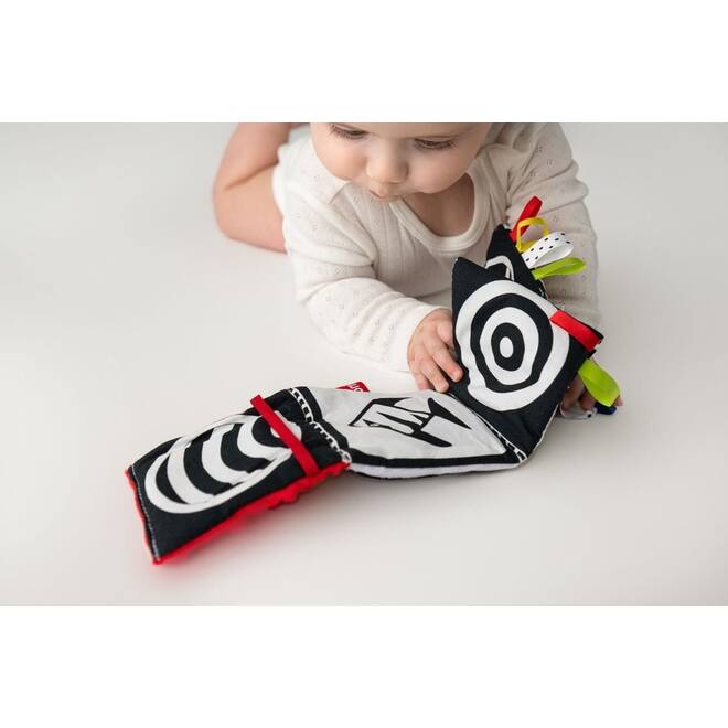 Soft baby toys - Soft book Red