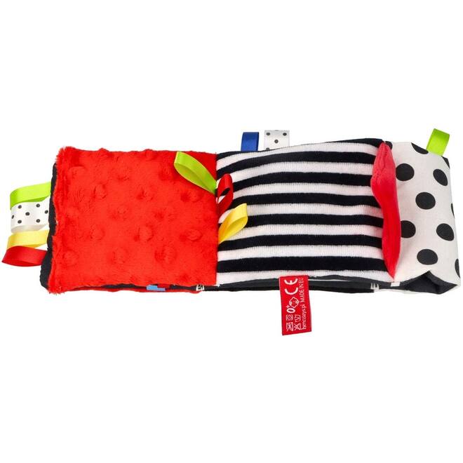 Soft baby toys - Soft book Red