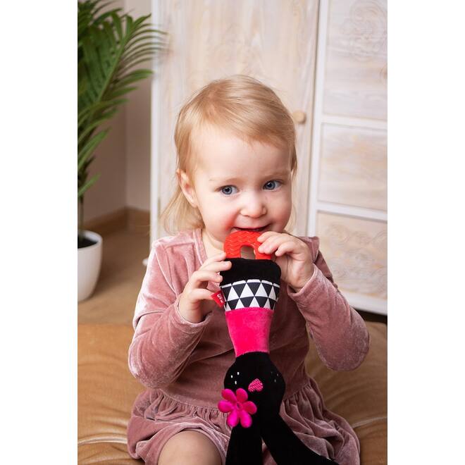 Soft baby toys - Squezze Bunny Girl