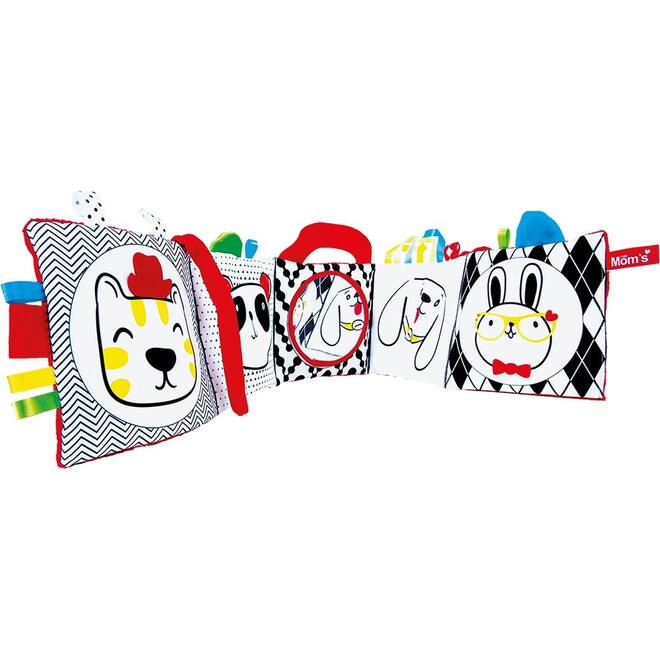 Soft baby toys - Bumper coth White & Black book
