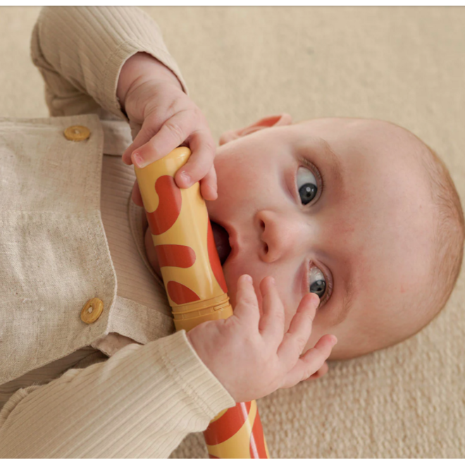 MODU | Baby activiteitenset Sand grey / Honey yellow