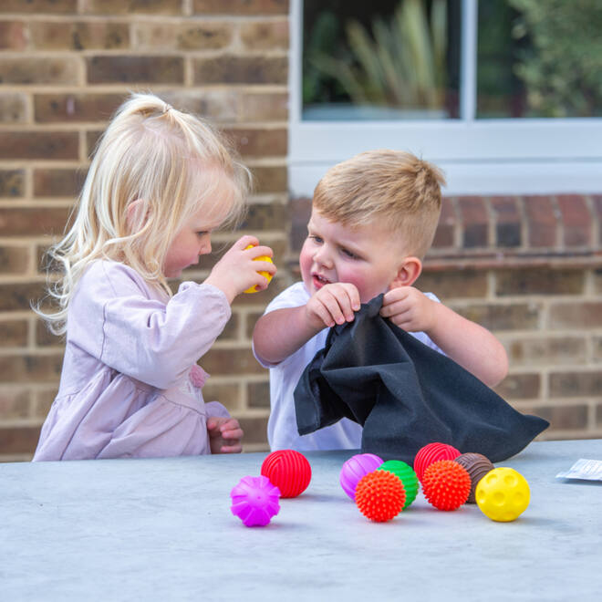 Activiteitenset met ontdekkingsballen