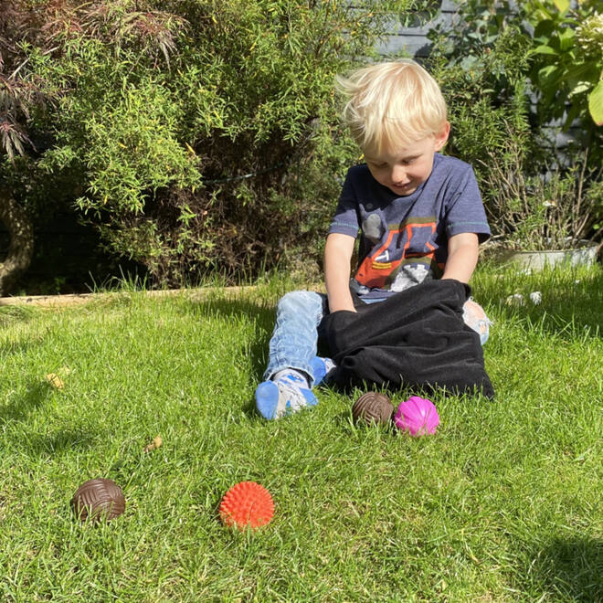 Activiteitenset met ontdekkingsballen
