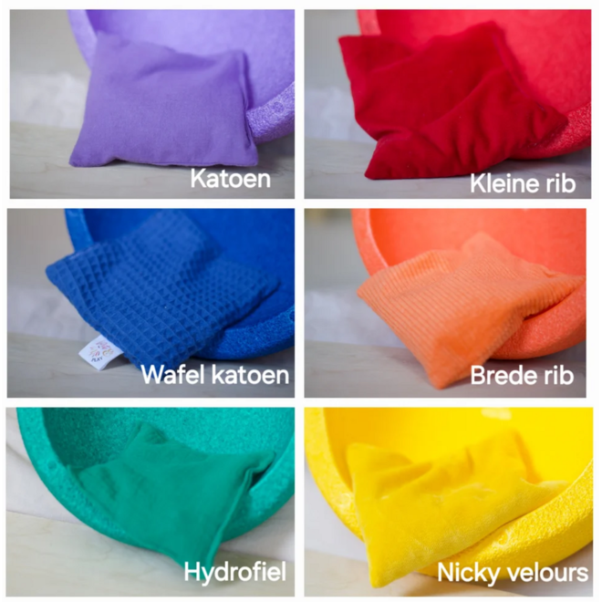 Pittenzakjes sensorisch | 6 stuks