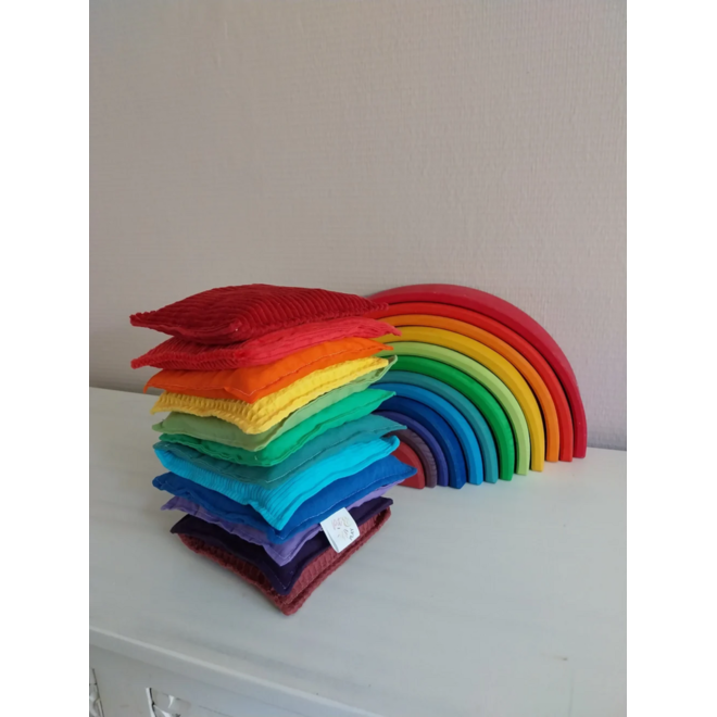 Pittenzakjes | Set van 12 kleuren (past bij Grimms)