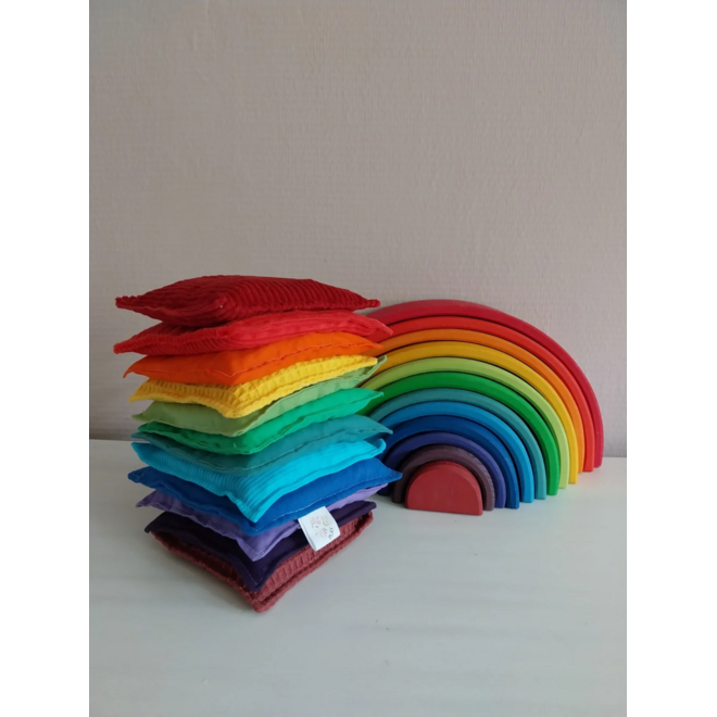 Pittenzakjes | Set van 12 kleuren (past bij Grimms)