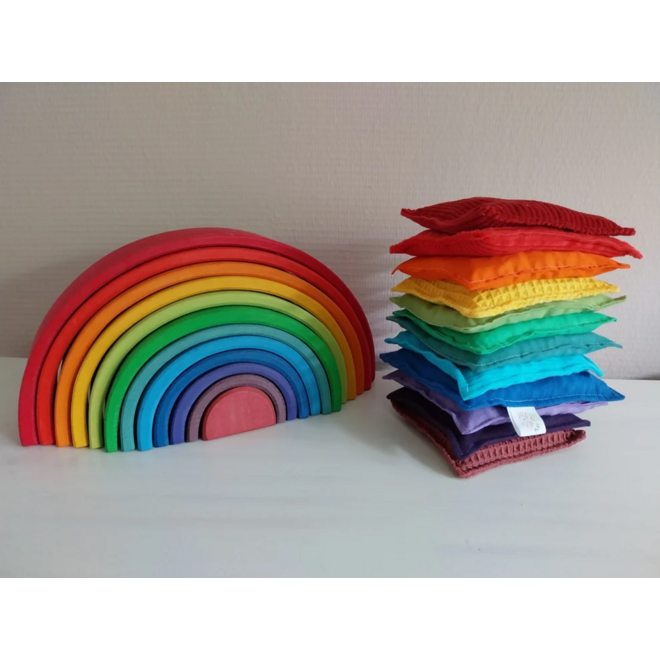 Pittenzakjes | Set van 12 kleuren (past bij Grimms)