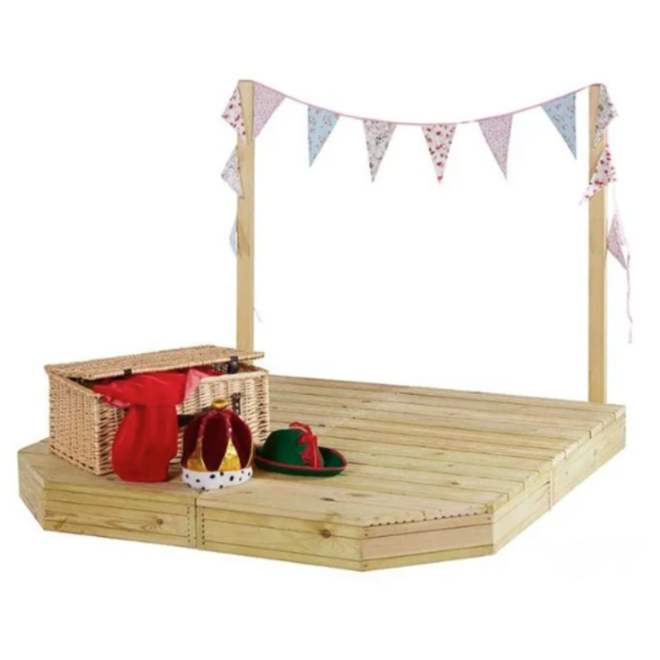 Podium met achtergrond