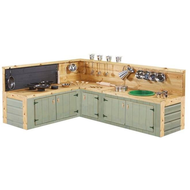 Keuken, hoek, Country