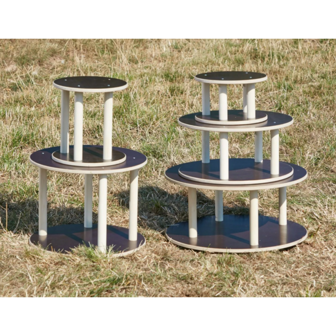 Kabelhaspelset, rond, 5 stuks