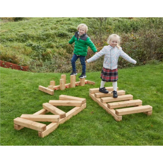 Balancebaan, 3 stuks
