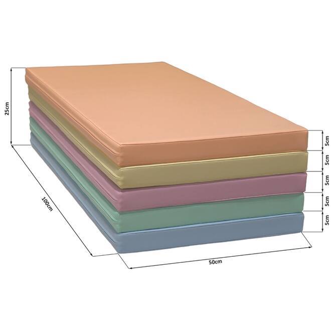 Mat Set, light pastel