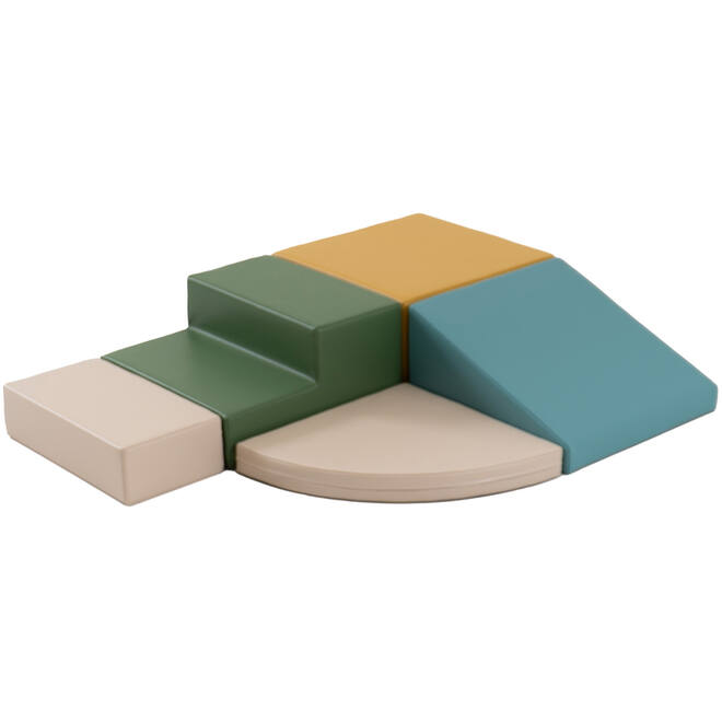Corner Climber, pastel turquoise