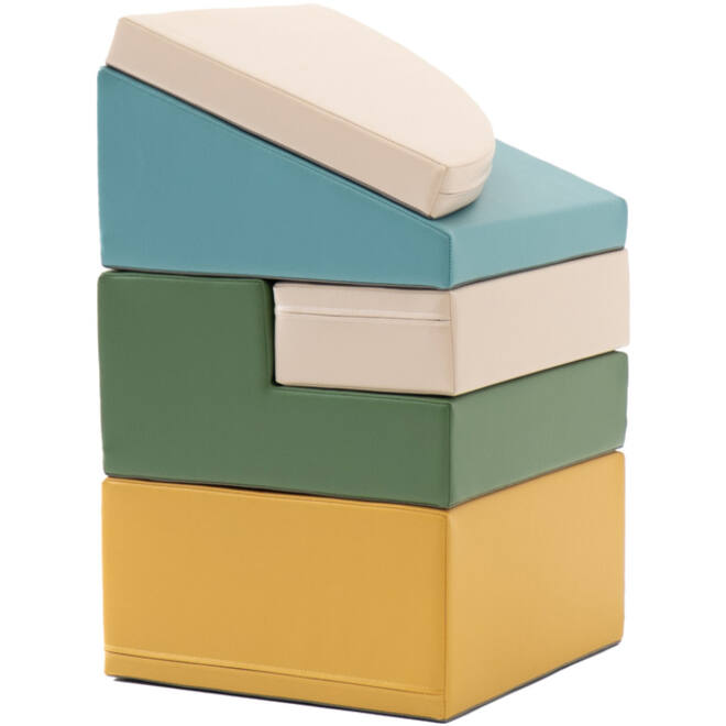 Corner Climber, pastel turquoise