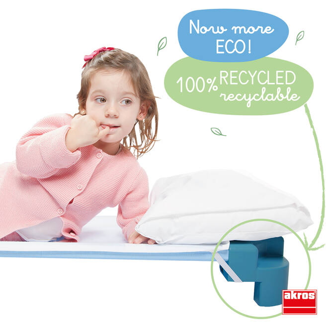 Rustbedje ECO, 131x55x11 cm, stapelbaar, gemonteerd