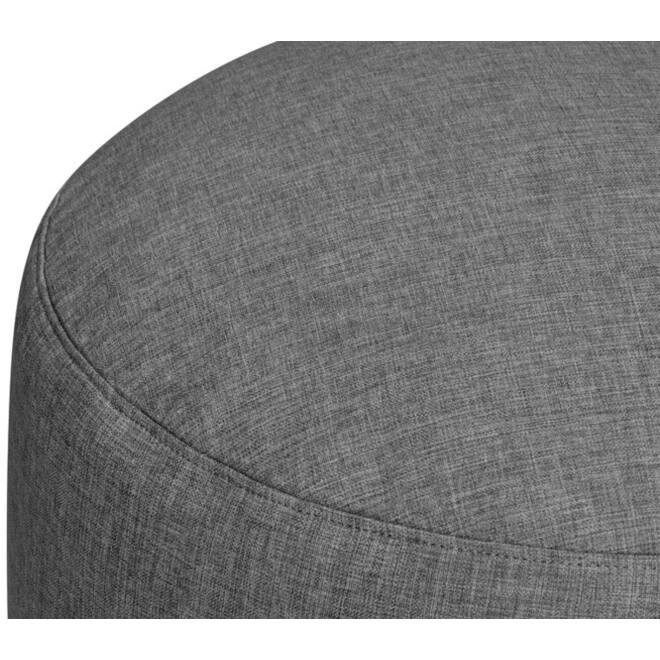 Fatboy® Point Large Outdoor, Grote poef - outdoor, Rock Grey, 70x70x40 cm