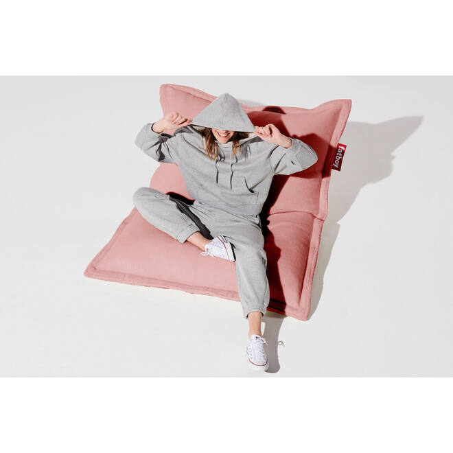 Fatboy® Original Slim Teddy, Teddy zitzak, roze, 155x120 cm