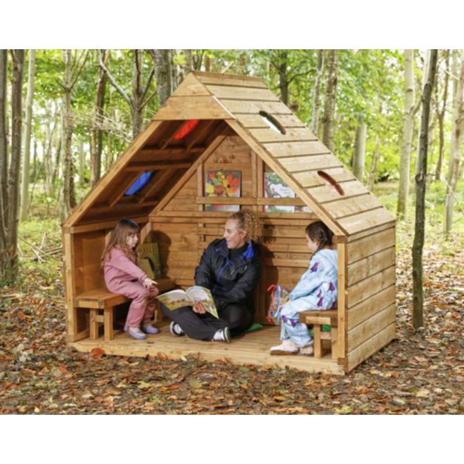 Leerlounge hut