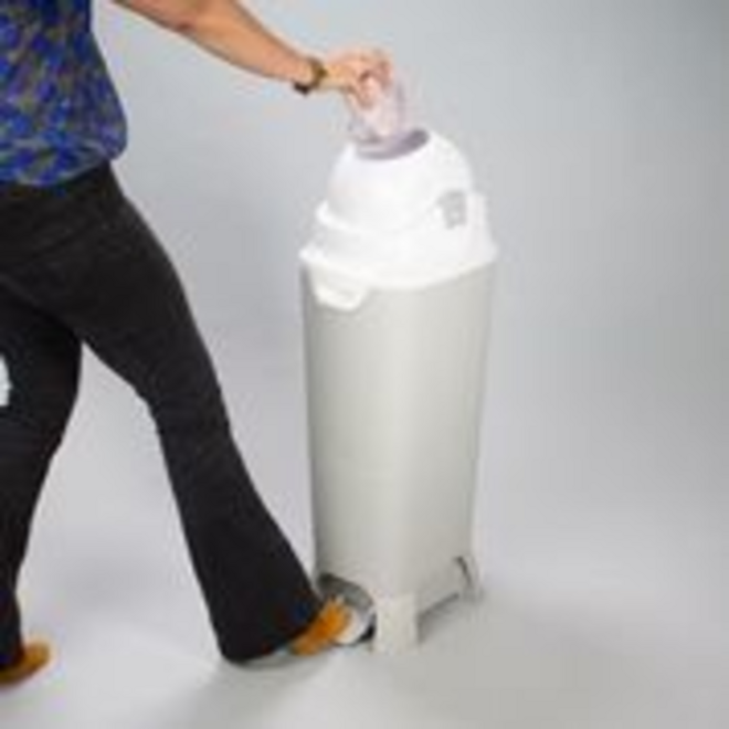 Diaperchamp ONE Maxi handsfree Silver