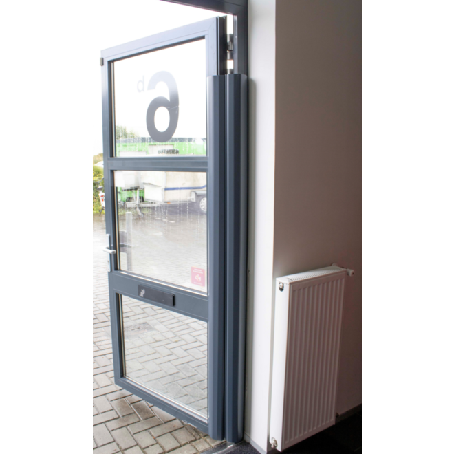 Vingerbeschermingsprofiel extreme 195 cm antraciet