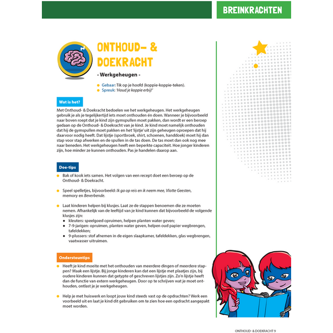Breinhelden Tips voor thuis