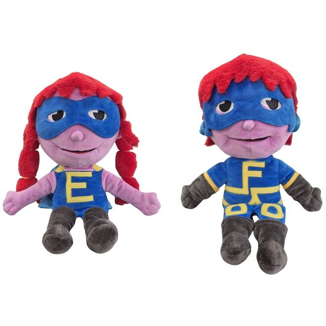 Breinhelden handpoppenset Effi en Furon