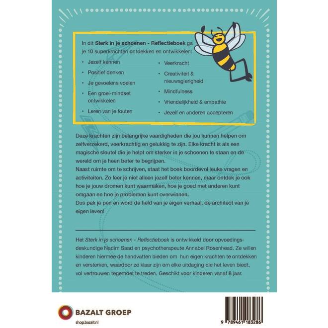 Sterk in je schoenen Reflectieboek schoolset 10 stuks