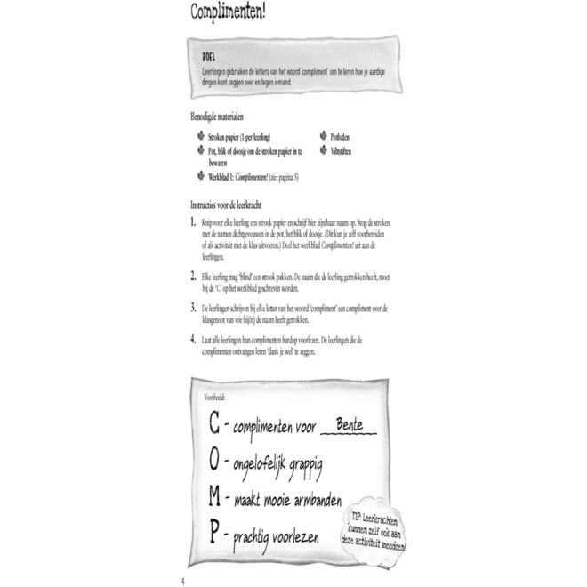 Activiteitengids Feedback is fantastisch