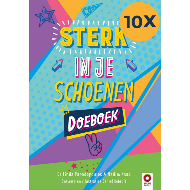 Sterk in je schoenen Doeboek schoolset 10 stuks