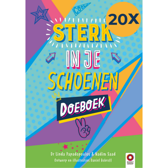 Sterk in je schoenen Doeboek schoolset 20 stuks