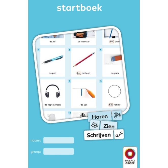 Horen, Zien en Schrijven 2 Werkboeken niveau 1 (Startboek, 1-8)
