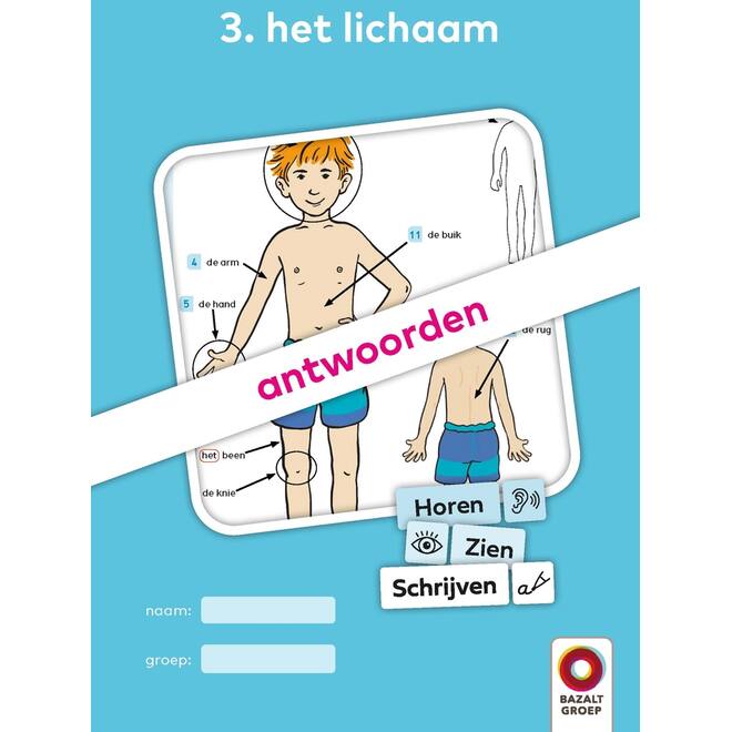 Horen, Zien en Schrijven 2 Antwoordenboeken niveau 1 (Startboek, 1-8)