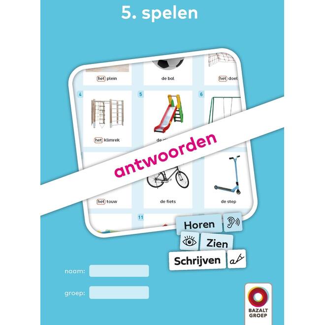 Horen, Zien en Schrijven 2 Antwoordenboeken niveau 1 (Startboek, 1-8)